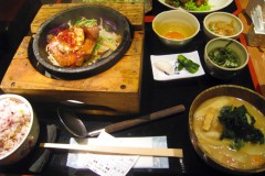 大山鶏の石焼